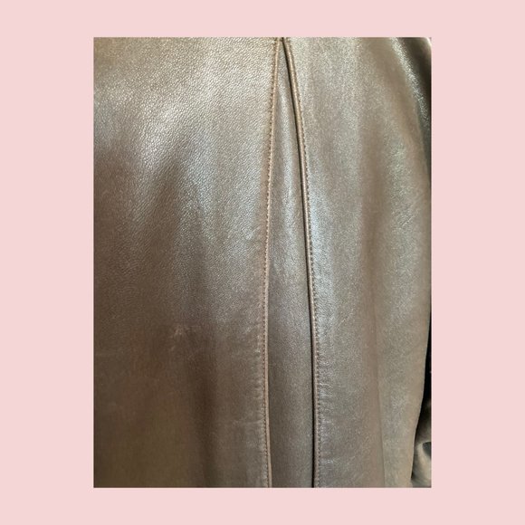 Lautreamont, Japan, Vintage 80's Leather Jacket, US Size 8-10 - Picture 8 of 10